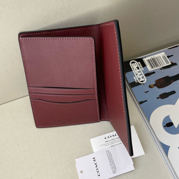 (New+Tag) Coach passport wallet case ‘rare’ limited edition (unisex) monogram - Picture 5 of 14